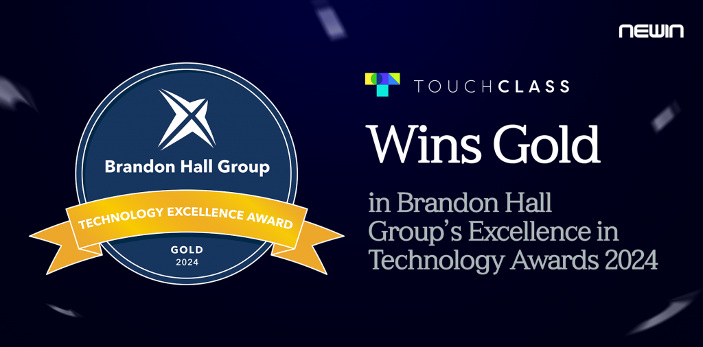 터치클래스, ‘Brandon Hall Group Excellence Awards’ 금메달 수상 