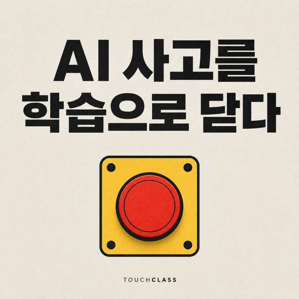 AI 사고 학습 루프, 레드팀 결과를 교육과 통제 변경으로 닫아라