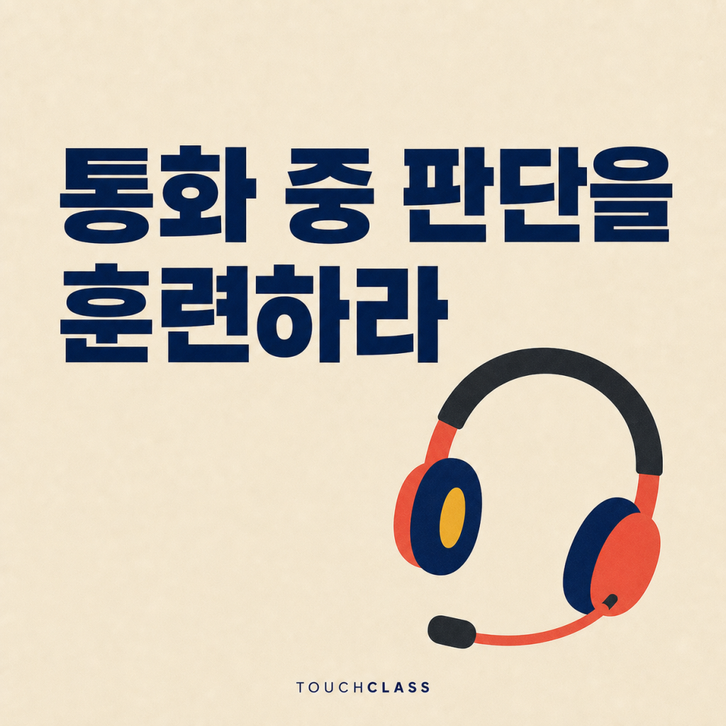 컨택센터 AI 교육은 AI가 답하지 못하는 순간을 다뤄야 한다