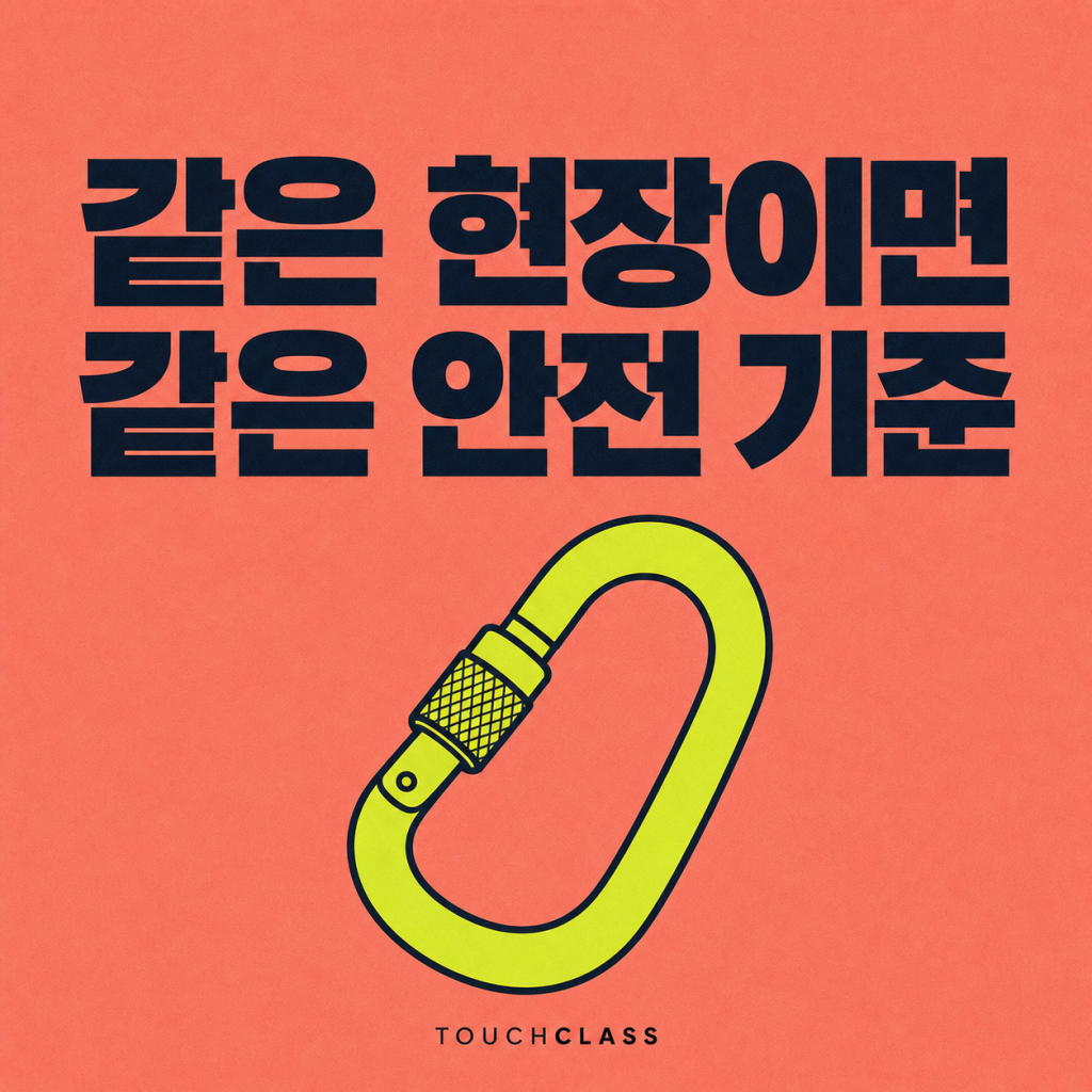 협력업체 안전교육, 수료증이 있어도 사고가 반복되는 이유