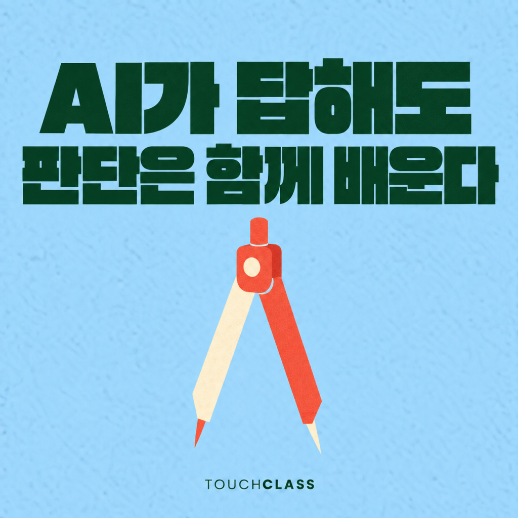 AI 시대 현장지도자, 답을 고쳐 주기 전에 판단을 드러내게 하라